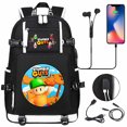 thumbnail image 1 of Stumble Guys Backpack USB Charging Computer SchoolBag Business Bag Waterproof Rucksack College Daypack Mochilas, 1 of 5