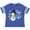 Football Blue and White, variant on Inktastic Just Chillin' This Christmas Fun Snowman in Top Hat Boys or Girls Toddler T-Shirt