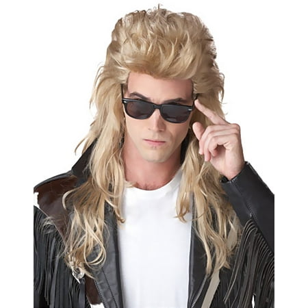 80's Mullet Rock Wig for Adult