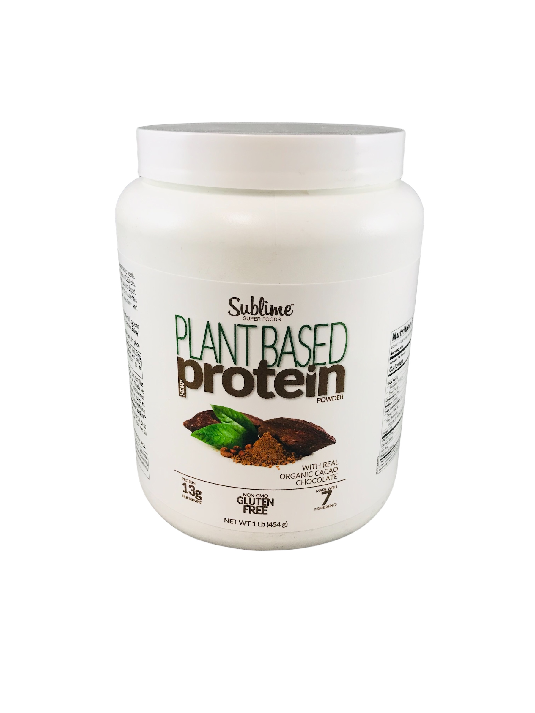 CACAO-HEMP PROTEIN POWDER