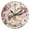 BlacK, variant on YAZAOO Decorative Wall Clock Size：25cm Springtime Jewels Design Pattern Clock