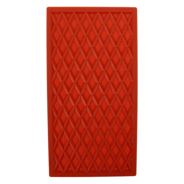 Miangastore Housses de Planches à Repasser en Silicone Rouge pour Usages Domestiques 1Ensemble 9.4X5X0.2In