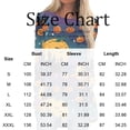 thumbnail image 5 of FGVCTG Halloween Pumpkin Tops For Women, Long Sleeve Pajamas Nightgowns House Dresses Ladies Night Sleep Dress Dark Blue 3XL, 5 of 5