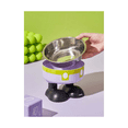 thumbnail image 3 of 2pz Plato Comedero Elevado Mascota Lab.G, ROJO-BLANCO, 3 of 5