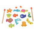 thumbnail image 4 of Juego De Juguetes De Pesca, Juguete De Pesca Magnético De Madera, Esquinas Lisas, Pintura Respetuosa Con El Medio Ambiente Para Niños Mayores De 3 Años, Desarrollo Que Juega Al ANGGREK Otros, 4 of 8