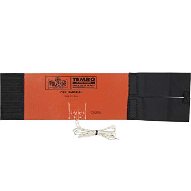 Zerostart 3400040 Silicone Pad Diesel Fuel Filter Heater Wrap 24 Volts 100 Watts Walmart