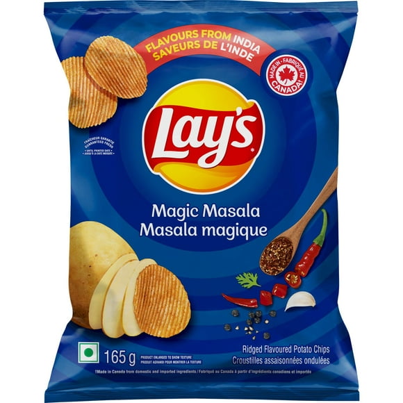 Lay’s Magic Masala ridged flavoured potato chips, LAY'S MAGIC MASALA