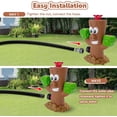 thumbnail image 3 of Edunwind Water Sprinkler Baseball Toy Set Outdoor Water Play Sprinklers Water Splashing Toy for Kids Outdoor, Summer Backyard Lawn Fun for Boys Girls, 3 of 7