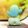 thumbnail image 4 of Puntoco Simulación Cactus Planta Adornos Linda Chica Corazón Decoración Coche Montado Adornos, 4 of 8
