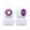 White and Purple, variant on Cartwheels Fingerboard Wheels - Supers V4R White and Gold