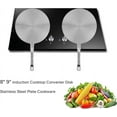 thumbnail image 4 of Heat Diffuser Simmer Ring Plate, Stainless Steel Hob Ring Plate With Heat Proof Handle For Gas/electric/induction Cooker(9.44in), 4 of 5