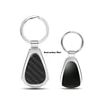 thumbnail image 7 of Nissan NISMO Real Black Carbon Fiber Chrome Metal Teardrop Key Chain, 7 of 7
