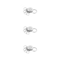 thumbnail image 1 of Kearding Stainless Steel Keychain Decoration Key Chain Waist Accessory Man Keys Woman Hanging Detachable Fashion Handbag Keyring Type1 NO1, 1 of 6