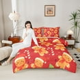 thumbnail image 4 of Homewish Cartoon Gingerbread Man Bedding Comforter Set 2pcs for Kids Boys Girls,Merry Christmas Twin Comforter Sets Microfiber,Happy Xmas Breathable Bedding Set,Breathable Home Decor,Reversible, 4 of 8