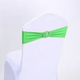 thumbnail image 4 of Elegante funda elástica con hebilla de strass y lazo, sin atar por detrás, para banquetes y bodas, 4 of 5