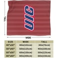 thumbnail image 3 of UIC Flame Fleece Blanket, Very Soft Microfiber Flannel Blanket for Couch Warm and Cozy for All Seasons, 3 of 6