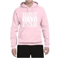 thumbnail image 2 of Wild Bobby, Best Dad Ever Daddy Husband, Father's Day, Unisex Men Graphic Hoodie Sweatshirt, Light Pink, X-Large, 2 of 3
