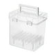 thumbnail image 2 of Estuche organizador de marcadores con asa, contenedor de almacenamiento impermeable. 48 ranuras, 2 of 9