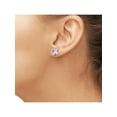 thumbnail image 2 of JewelersClub 2 1/5 Carat T.G.W. Pink Amethyst 14K Gold Over Silver Earrings, 2 of 3