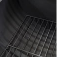 thumbnail image 4 of Deko Living 35 Inch Rectangular Outdoor Metal Wood Burning Barrel Firepit with Screen Lid and Poker, 4 of 8