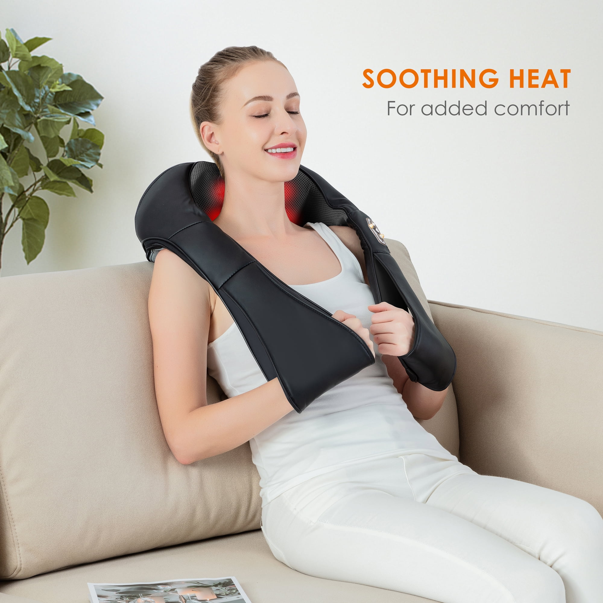 COMFIER Shiatsu Neck and Shoulder Massager Back Massager Chair Bundle |  Deep Kneading Massage Pillow…See more COMFIER Shiatsu Neck and Shoulder