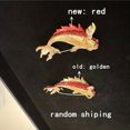 thumbnail image 2 of 1pc Fish Rhinestones Brooch Pendant 3-color For Men, 2 of 5