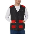 thumbnail image 2 of Aodebiao USB Heated Vest for Men Women with 3 Temperature Settings 16 Heating Zones Fleece Lining Outdoor Motorcycle Camping Fishing Skiing Winter Wear, 2 of 9