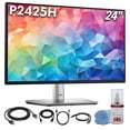 thumbnail image 1 of Dell P2425H 24" Full HD, (1920 x 1080) Display, 16:9 IPS, LED, 100Hz Monitor (P2425H) + USB-C Cable + 6thAve Cleaning Kit, 1 of 10