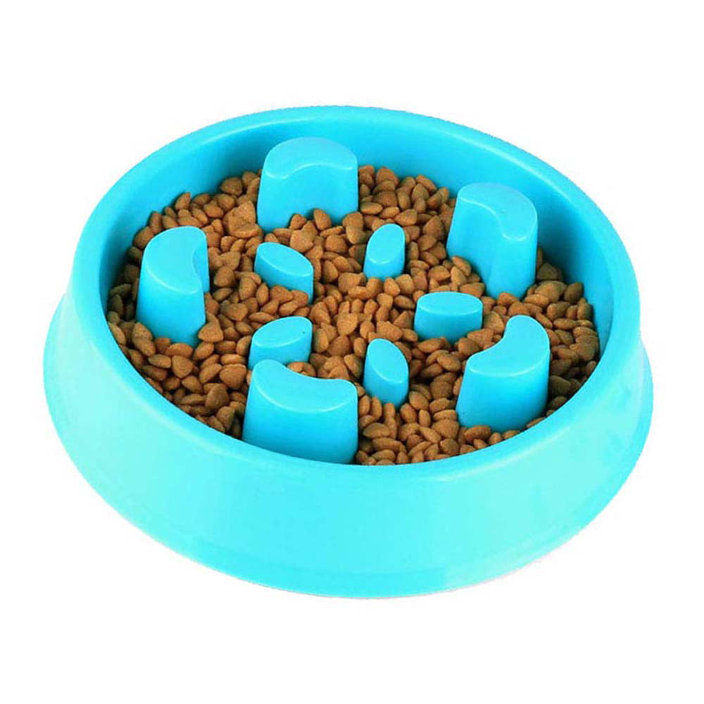 Dog Feeder Slow Eating Pet Bowl Eco-Friendly Durable Non-Toxic Preventing Choking Healthy Design Bowl for Dog Pet 