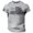 A-Grey978, variant on Bibifish Mens T-Shirts Minimal Flag Stripe Graphic Print Tee Tops Crew Neck Unisex Plus Size Casual Tshirts
