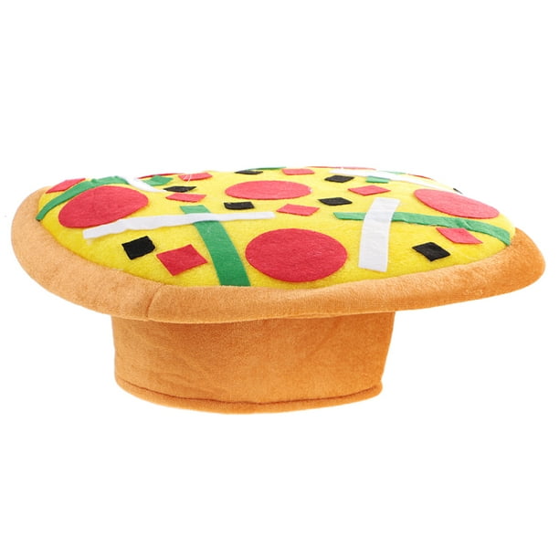 Sombrero Con Forma De Pizza Para Niños Adultos, Gorro De Fiesta De Cumpleaños De Carnaval De Navidad, Accesorio De Disfraz Sunnimix Gorro navideño