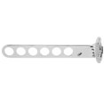 thumbnail image 1 of Perchero de pared de aleación de zinc con 6 orificios para baño, diseño plegable y que ahorra espacio, 1 of 8