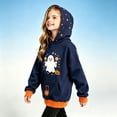 thumbnail image 5 of ZOYOEN Girls Halloween Graphic Hoodie- Cute Long Sleeve Pullover Funny Kids Sweatshirt 4-12, 5 of 6