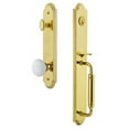 thumbnail image 3 of Grandeur Arccgrhyd_Eset_238 Arc Solid Brass Rose Keyed Entry Single Cylinder Full Plate, 3 of 5