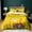 Color3, variant on 3pcs Cartoon The Simp-sons Bedding Set All Season Soft Comfortable Quilt Cover Light-Weight Duvet Cover Set with Zipper Closure