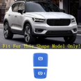 thumbnail image 4 of Para Xc40 2017-2020 Freno de Mano ElectróNico P BotóN de Luz Protector de Lentejuelas Etiqueta Engomada del Coche Azul, 4 of 5