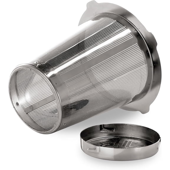 Frieling USA Easy Clean Tea Infuser with Removable Bottom 3 Inch Stainless Steel Silver