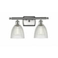 thumbnail image 1 of 516-2W-SN-G382-LED-Innovations Lighting-Castile - 7W 2 LED Bath Vanity In Industrial Style-11 Inches Tall and 16 Inches Wide Brushed Satin Nickel, 1 of 1