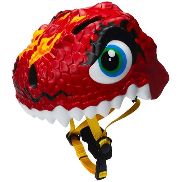 3D Design Dinosaur Kids Helmet 3-8 Years Toddler Helmet Sports Protective Gear Hoverboard Bicycle Skateboard Adjustable Helmets for Kids Child Boys Girls Safety Helmet Age 3-8