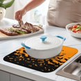 thumbnail image 2 of Halloween Bat Silhouette Pattern Dish Drying Mat for Kitchen 1 Pack, Ultra Absorbent Microfiber Dishes Drainer Mats,16x18in(41x46cm), 2 of 6