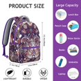 thumbnail image 6 of Paisley Gift Backpack for College - Waterproof Laptop Bookbag with Paisley Print, Stylish School Backpack for Teens & Adults, Durable Daily Bag, 6 of 6