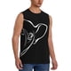 thumbnail image 2 of Fotbe French Bulldog Men's Camiseta sin Mangas Estampada para Hombres, Playera Casual para Gimnasio, Entrenamiento, Playa-3X-Large, 2 of 7