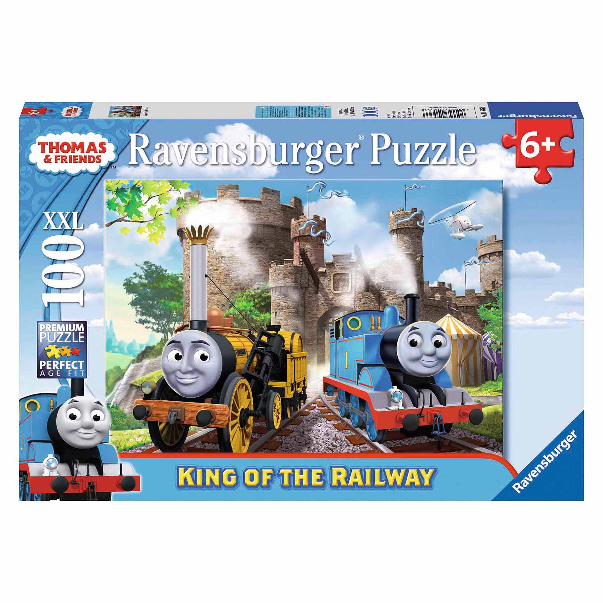 Thomas and Friends RIGHT ON TIME trains jigsaw puzzle learning toy CLOCK jigsaws 