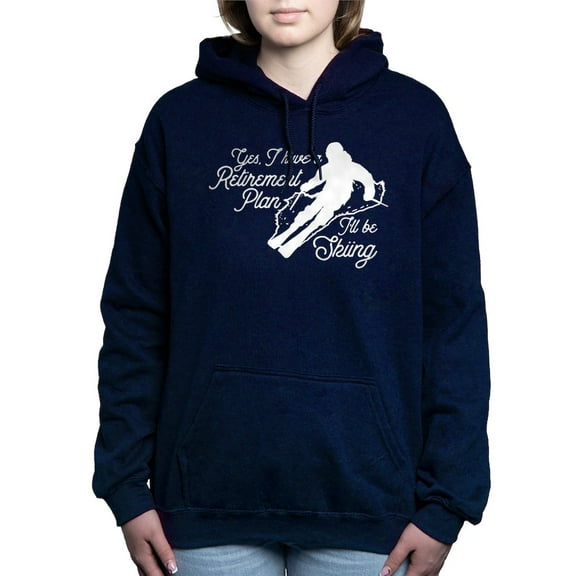 CafePress - Skiing Retirement Plan - Pullover Hoodie, Classic & Comfortable Hooded Sweatshirt