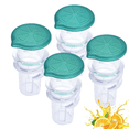 thumbnail image 2 of Screw Top Squeezer,Mini Portable Lemon Juicer Compact Citrus , Upgrade Extractor with Lid for Juice,4 x Portable juicer,Green, 2 of 6