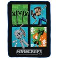 thumbnail image 1 of Minecraft Silk Touch Fleece Throw, 1 of 6