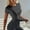 509_Black, variant on T Shirts for Women Stretchy Slim Fit Mesh Back Long Sleeve Yoga Gym Sports Workout Shirt Summer Tops
