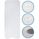 thumbnail image 2 of Bañera Antideslizante Alfombrilla Extra Larga 100 x 40 cm para Bañera Transparente Antideslizante Antideslizante, 100 x 40 cm Adepaton LN-0148, 2 of 8