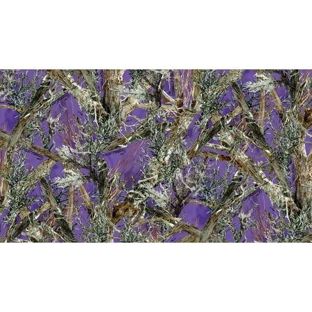 - 1000 Denier Coated CORDURA® HP Polyester True Timber MC2 Purple Camouflage Fabric, 60