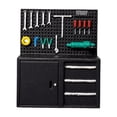 thumbnail image 4 of Milaget 1/64 Garage Tool Rack Diorama Decoration Authentic Display Ornament Novelty Tool black new, 4 of 9